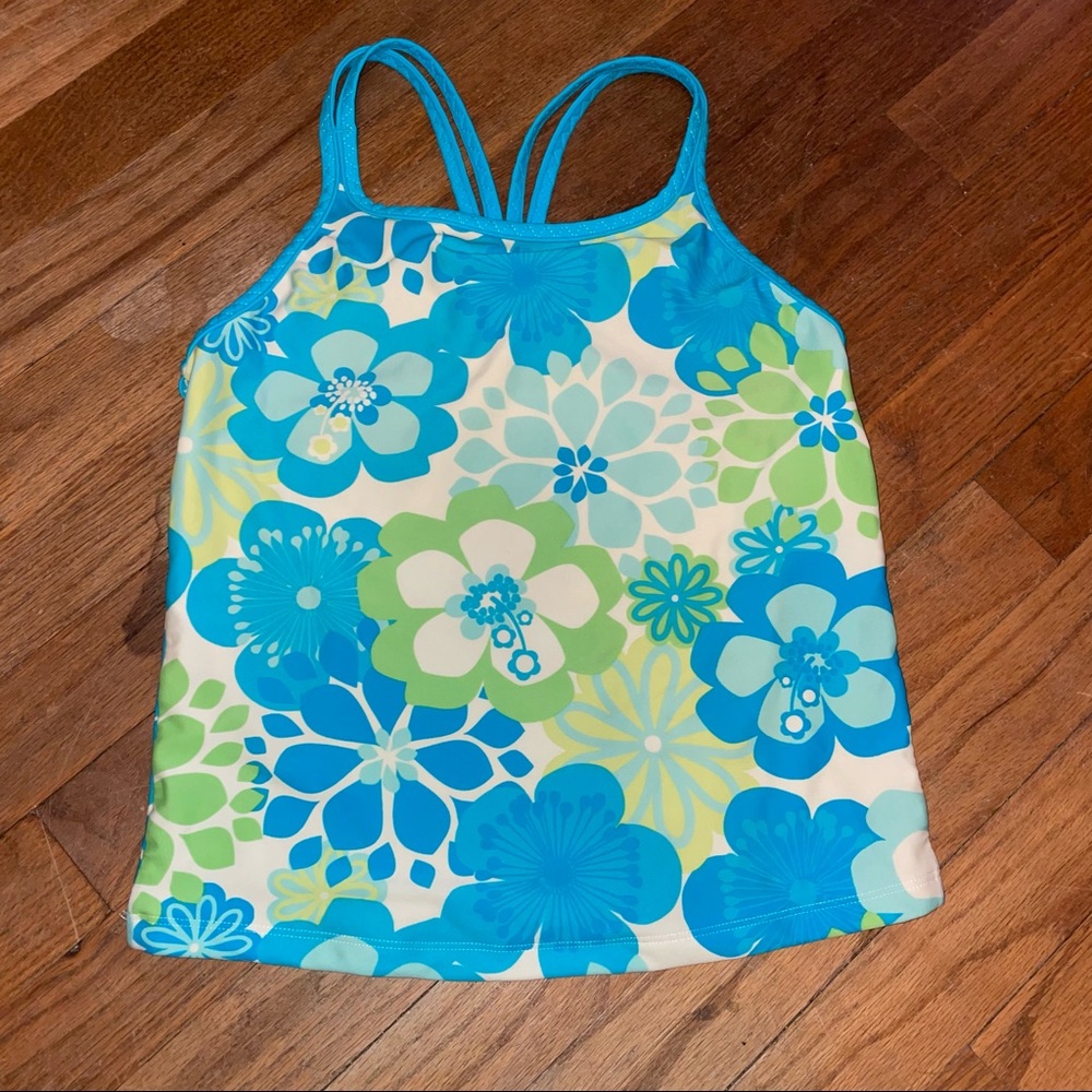 L.L. Bean Swim Top Girls Size 14